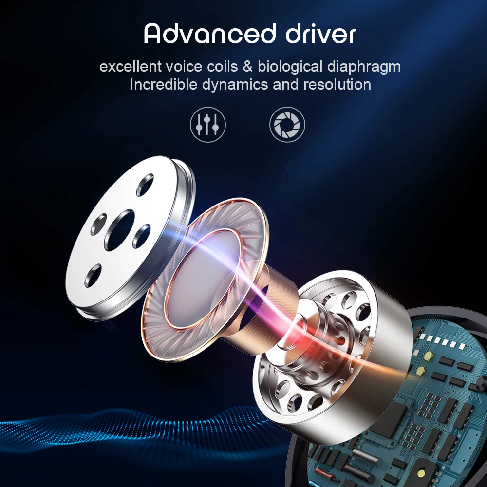 Дешево Anomoibuds беспроводные TWS сенсорные bluetooth наушники с отпечатком пальца, HD стерео беспроводные наушники, игровая гарнитура с шумоподавлением