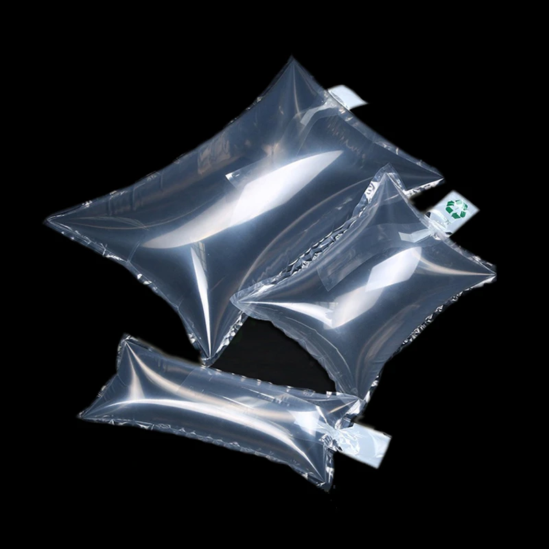 Inflatable air packaging bubble pack cushion wrap pouchs, air cushion