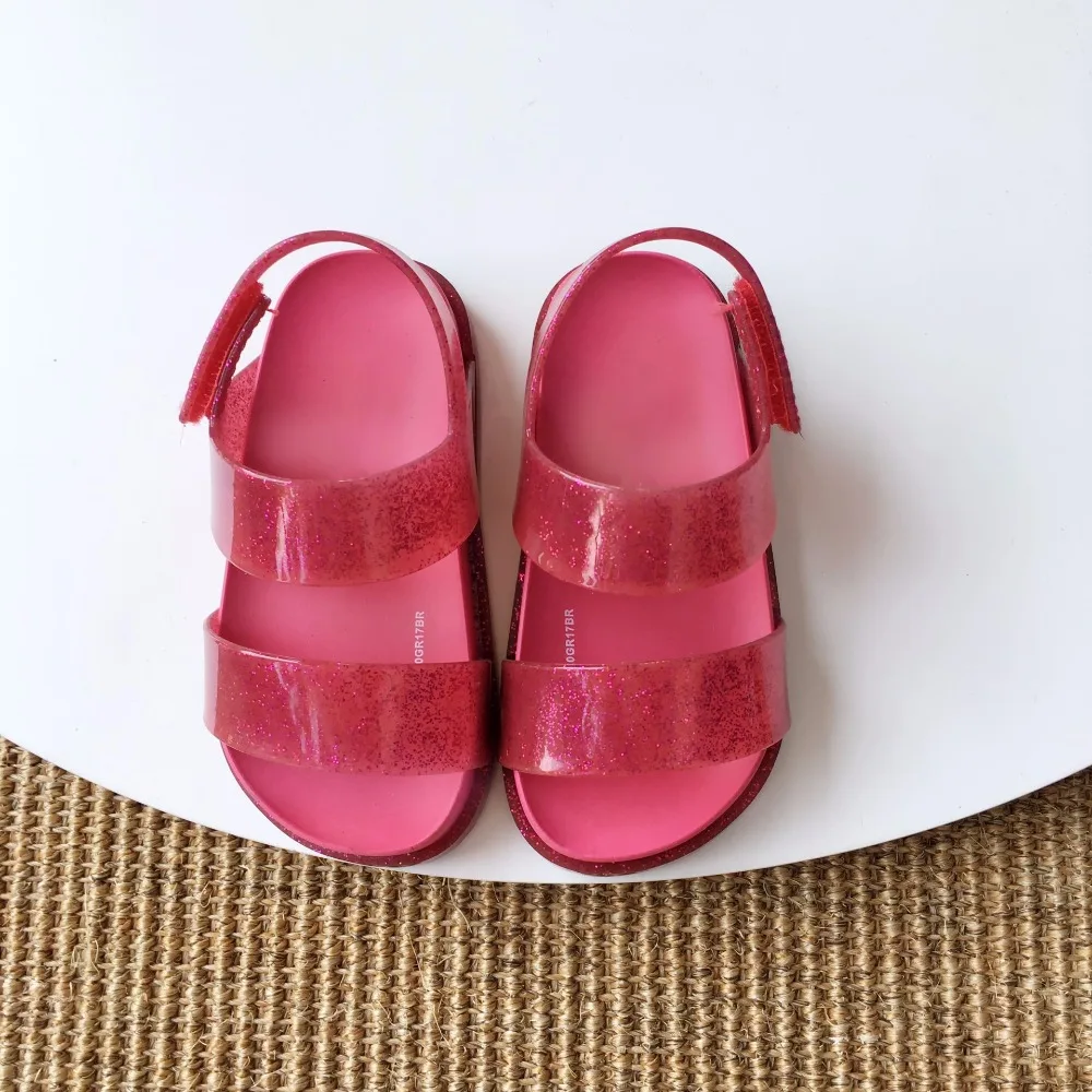 Melissa/Новинка года; детская обувь; сандалии для девочек; повседневные сандалии; износостойкие детские пляжные сандалии Melissa