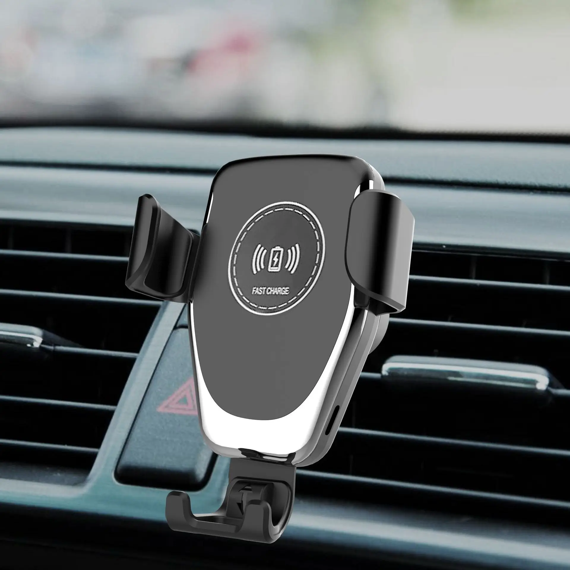 Car Charger Qi Wireless Charger for IPhone Xs Max XR X Samsung Intelligent Charging Car