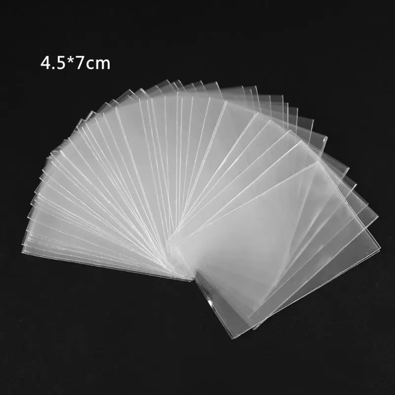 

100pcs Card Sleeves Magic Board Game Tarot Three Kingdoms Poker Cards Protector Card Sleeves