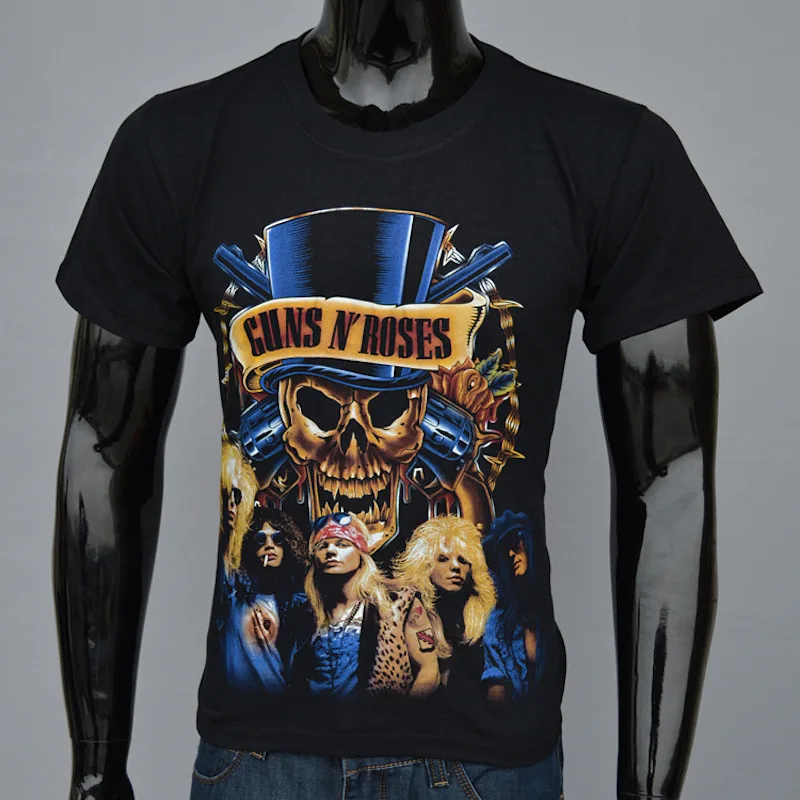 Compra Guns n roses camisetas online al por mayor de China
