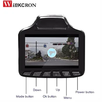 

Car dvr Radar Detector camera 2 in 1 (English & Russian) Voice Car camera 3.0" TFT 140 Degree View Angle S8 Full DH-720P