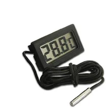 Автомобильный интерьерный измеритель температуры, инструменты, цифровой ЖК-дисплей, термометр, датчик температуры, датчик температуры воды, автомобильные аксессуары