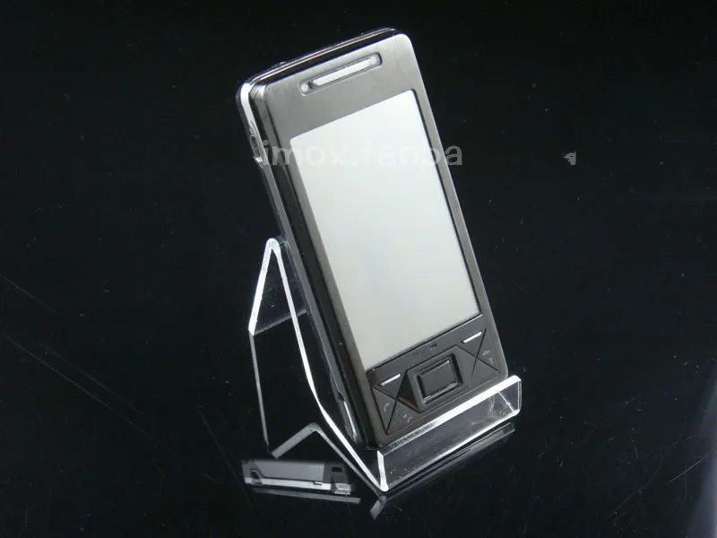 MP3/4 прозрачный акриловый Мобильный телефон стенд держатель стойки 50 шт