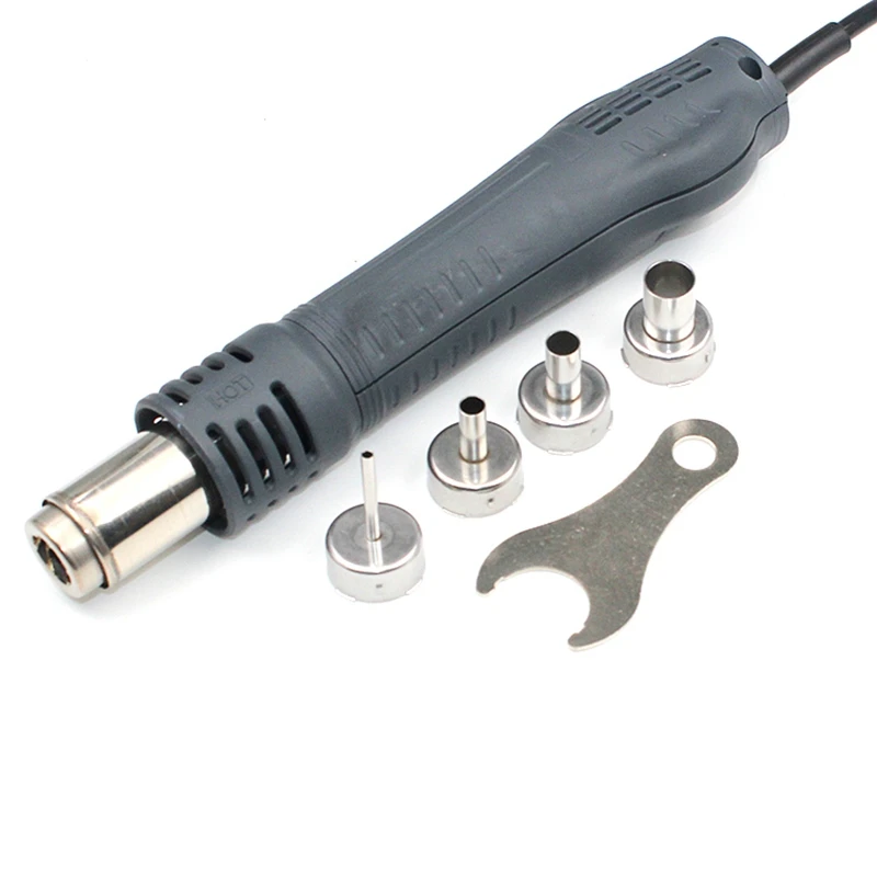QUICK 2008 ESD Digital Display Heat Gun Welding Blower Gun 220V 100 To 500 Degree
