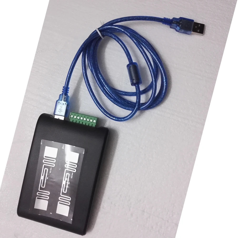 RS232 usb rfid uhf desktop reader writer provide English SDK demo