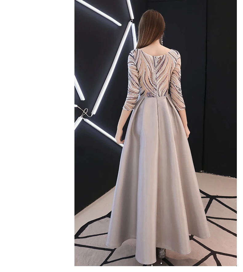 JIN IS YARN Robe De Soiree Mermaid Burgundry Long Evening Dress Party Elegant Vestido De Festa Long Prom Gown With Belt