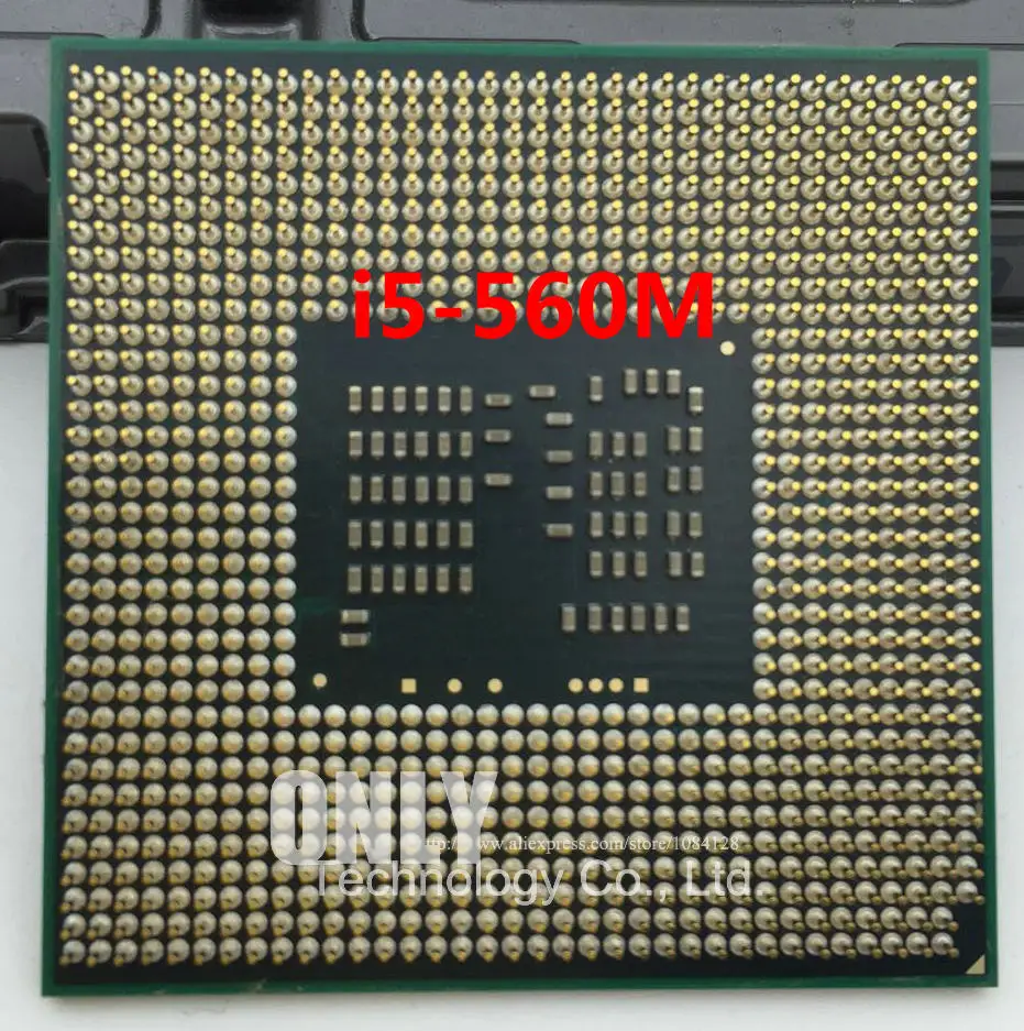 cpu chip i5-560M Processor (3M Cache,2.66GHz ~3.2Ghz, i5 560M , SLBTS ) PGA988 TDP 35W Laptop CPU Compatible HM55 HM57 QM57 gaming processor