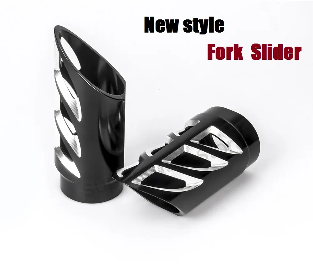 Upper Fork Slider Cover For Harley Shock Absorbers Street Glide Fork