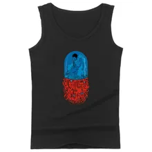 Akira аниме фильм Повседневная Свободная майка для мужчин Бодибилдинг без рукавов рубашка фитнес печать майка Топы Плюс Размер 4XL Летний жилет