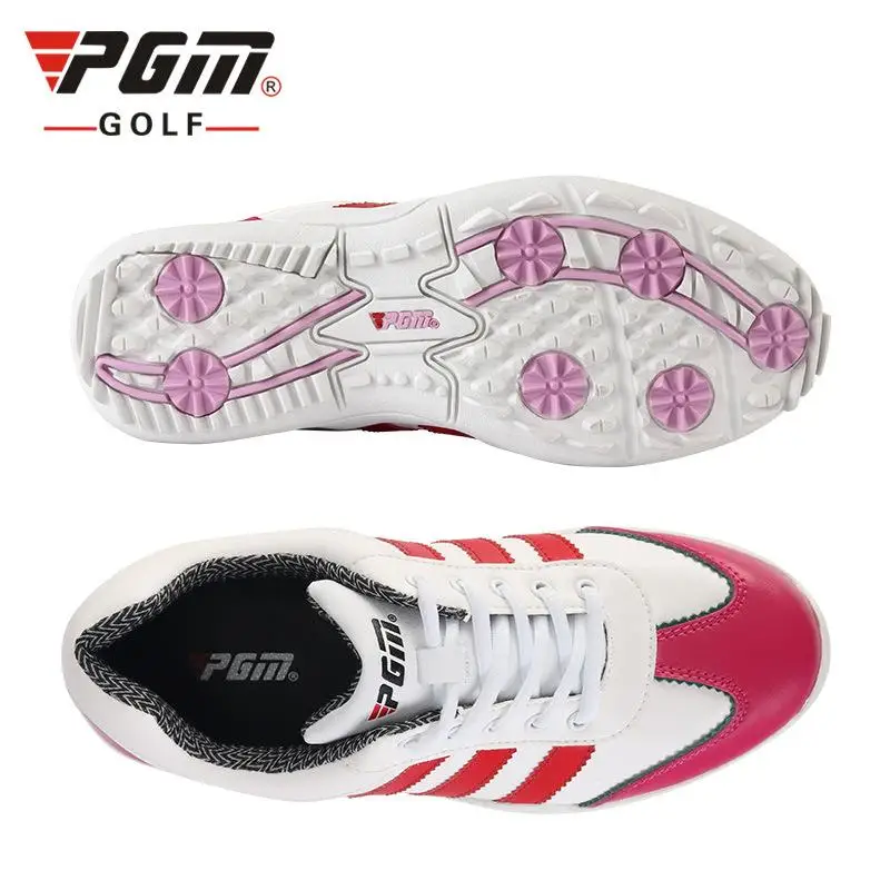 

2017 New Arrival PGM Ladies Golf Shoes Outdoors Waterproof Breathable Golf Sneakers Lightweight Design Golf Shoes for women
