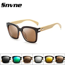 Snvne pierna bambú sunglases lentes oculos lunette de soleil gafas de sol feminino masculino hombre gafas de madera de las mujeres de la mujer masculina