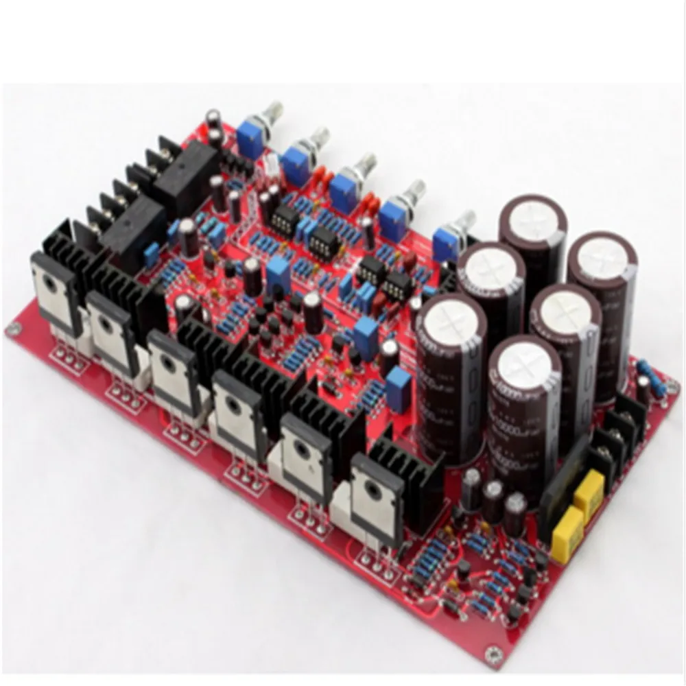 

80W + 80W + 100W 1943/5200 2.1 channel amplifier board With speaker protection