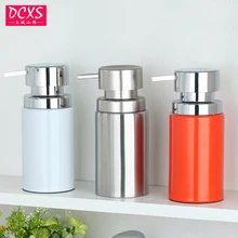 Товары для ванной комнаты портативные дозаторы для мыла с покрытием из нержавеющей стали пластиковый пресс для мытья рук Бутылка для жидкости