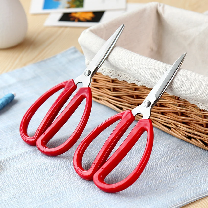 1PC Stainless Steel Scissors Household Office Paper Cutter Sharp Shears Students DIY Tools Durable Craft Gadget NEW | Инструменты