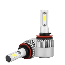 Buy 2018 2pcs/pair H1 H3 H7 H4 H13 9005 9008 Car LED Headlight Bulbs Hi-Lo Beam 30W 3000k Auto Headlamp Fog Light Bulb DC9V~36V Free Shipping
