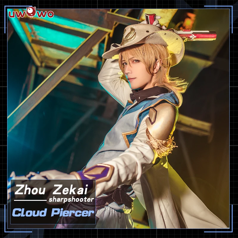 

UWOWO Cloud Piercer Cosplay The King's Avatar Costume Zhou Zekai SHARPSHOOTER Quan Zhi Gao Shou Costume Men