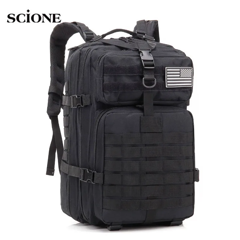 

Military Tactical Assault Pack Backpack Army Molle Waterproof Bug Out Bag Rucksack for Outdoor Hiking Camping Hunting XA498WA