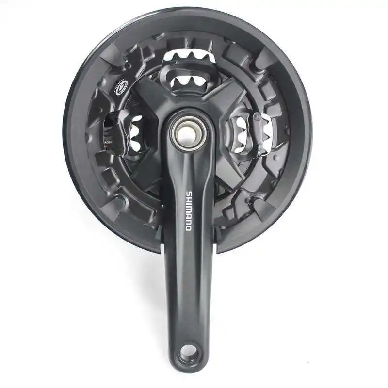 SHIMANO FC MT210 MTB 9 скорость цепи колеса 27 полый интегрированный кривошипно 170 мм 44 32 22T w