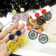 2019 exaggerated big circle earrings female temperament personality wild circle drop earrings long sexy dangle earrings 2019 exaggerated big circle earrings female temperament personality wild circle drop earrings long sexy dangle earrings