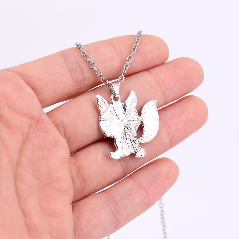 Ожерелье с подвеской в виде лисы|fox pendant necklace|pendant necklacefox |
