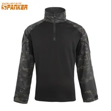 EXCELLENT ELITE SPANKER Mens Military Long Sleeve Camouflage T-shirts Brand Army Combat Tactical Long Sleeve Hunting Man T-Shirt excellent elite spanker outdoor tactical molle nylon hydration bag hunting camouflage waterproof bags military army combat bag