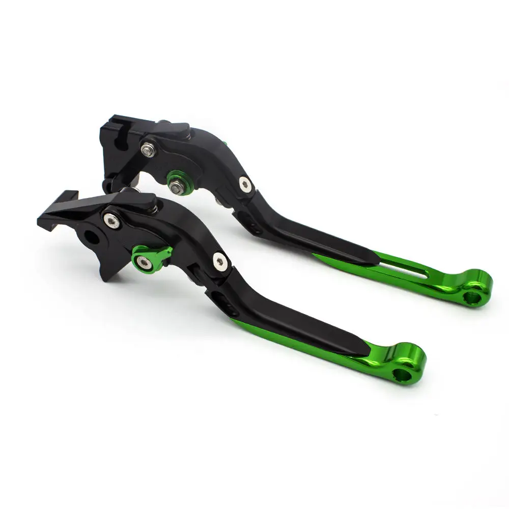 For Honda CBR125 CBR 125 2004- Aluminum Adjustable Folding Extendable Motorcycle Brake Clutch Levers& Handle Grips Set