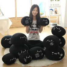 1 шт., 40 см, креативная забавная подушка с надписью Yan, пузырьковая подушка из белой пены, плюшевая игрушка, подушка для талии