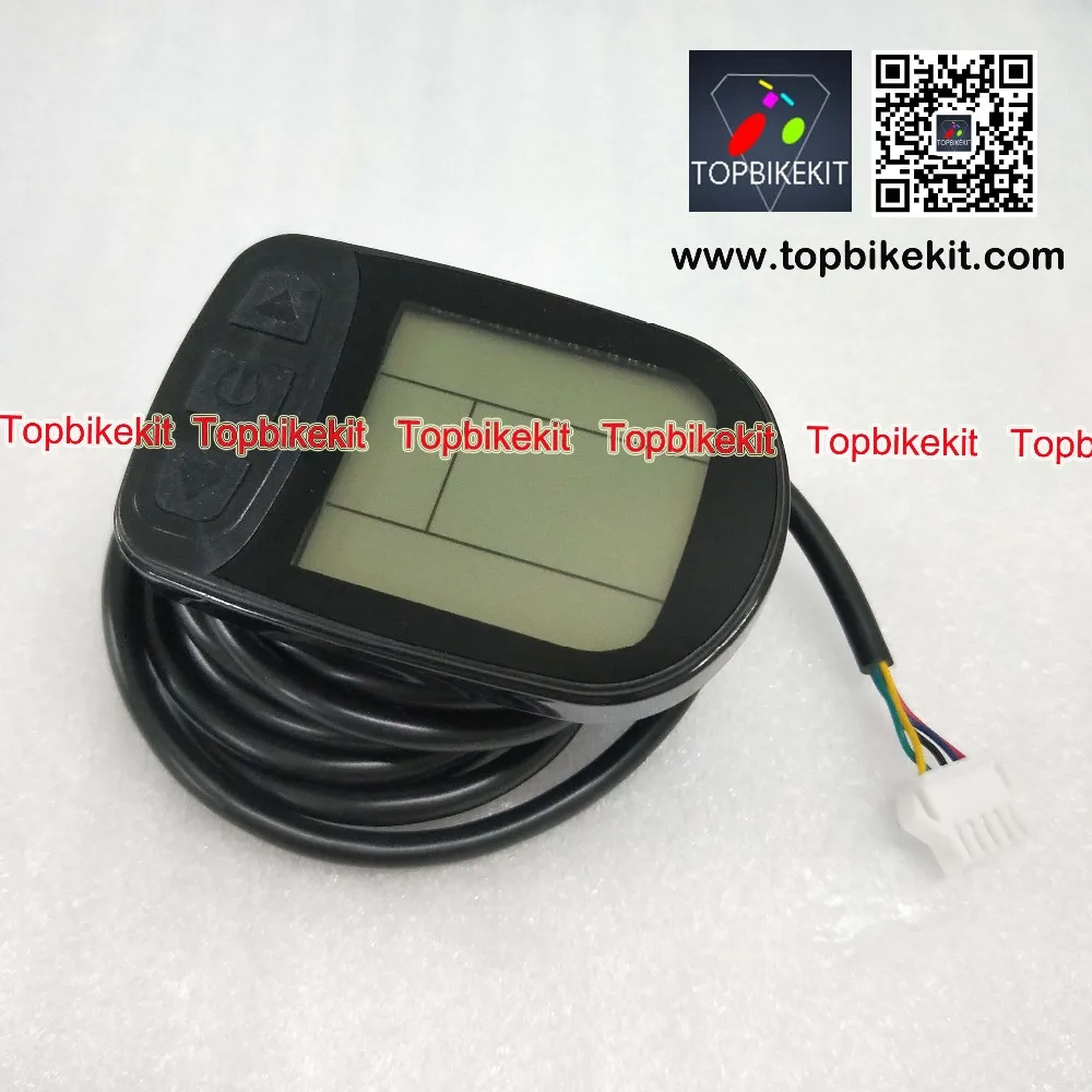 

KT LCD5 Ebike LCD display 24V / 36V / 48V KT-LCD5 Display Meter Control Panel for ebike black KT LCD display