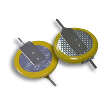 

500pcs CR1220 button cell battery with soldering welding feet for electronic key card radio digital products IC card thermostats