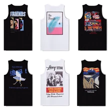 Летний туристический праздничный жилет для пары для мужчин/женщин удобные дышащие пляжные Гавайские майки повседневные одежда для отдыха