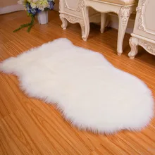 Акриловый водостойкий ковер из искусственного меха для гостиной, спальни, коврики, как украшение дома