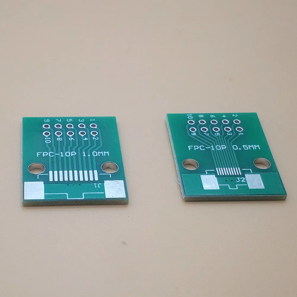 10 шт. плата адаптера FPC 0 5 мм 1 шаг до 2 45 плоский кабель для PCB LCD 6P 8P 10P 12P 20P 24P 30P