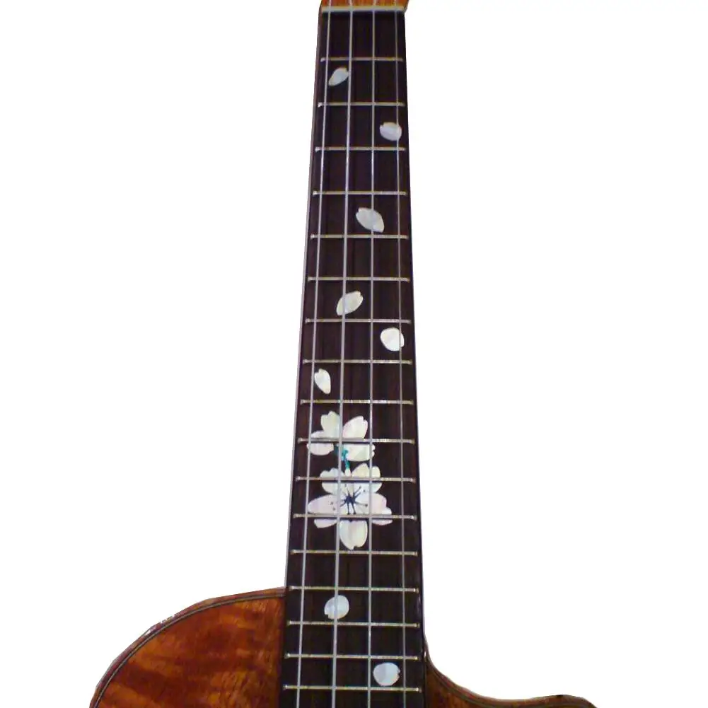 Самоклеящиеся инкрустированные наклейки для гитары Fretboard стикер вишневый цвет