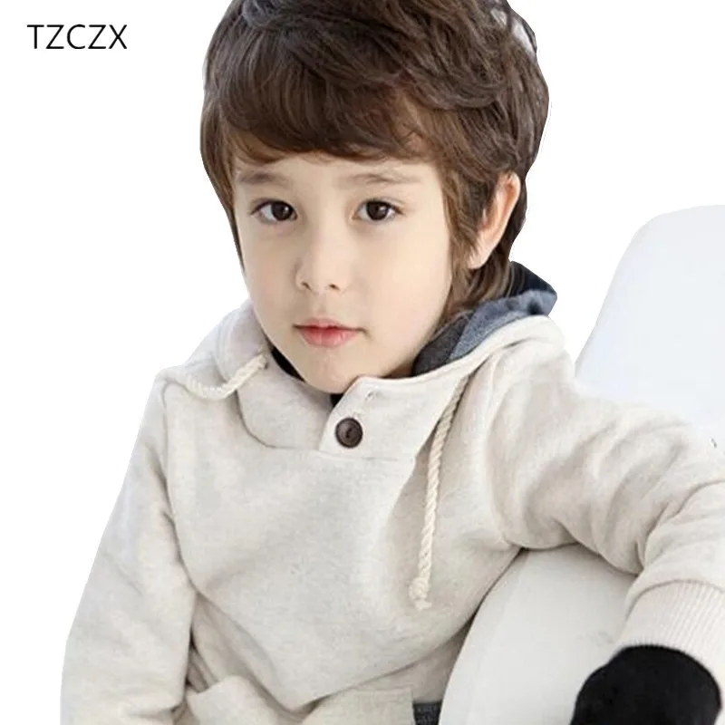 

Hot Sale Autumn Children Hoodies Boys Long sleeve Pullovers Warm Kids coats boys tops clothing