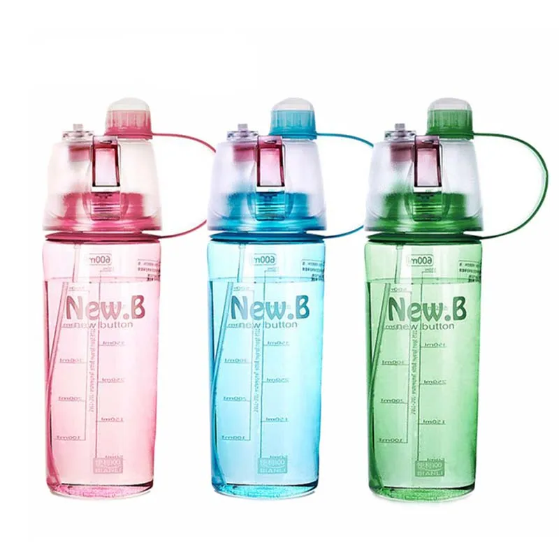 BIUBIUTUA-600ML-400ML-Plastic-Sports-Spray-Water-Bottle-Straw-For-Outdoor-Bicycle-Cycling-Sports-Gym-Drinking