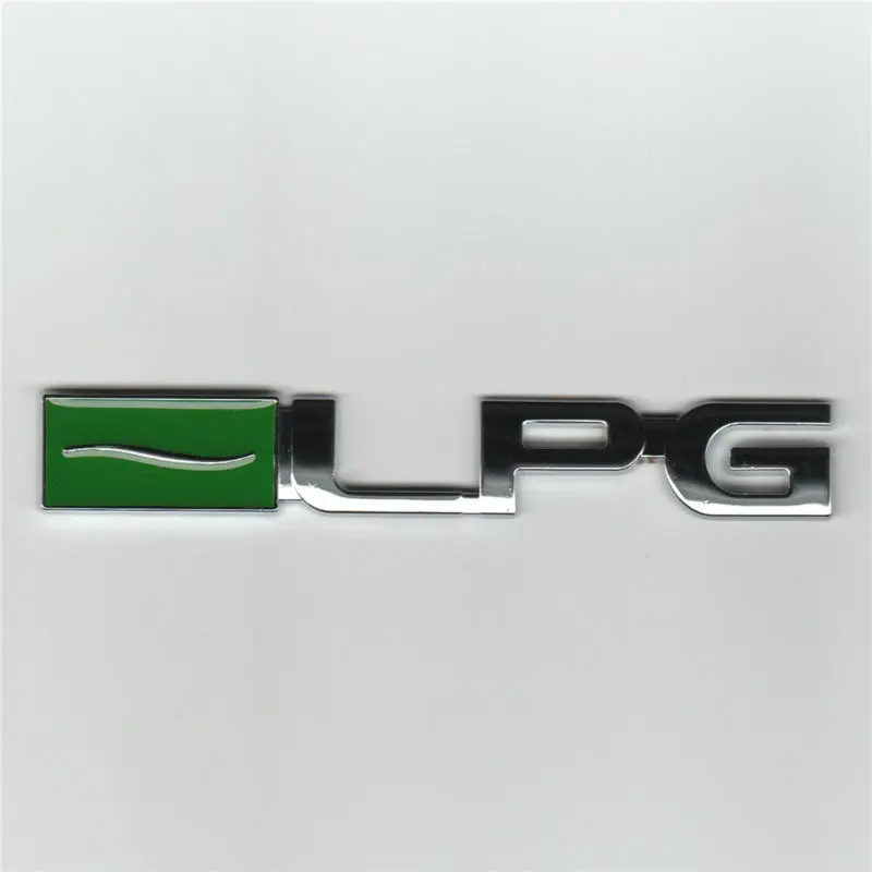 2017 крутая металлическая 3D эмблема LPG логотип наклейка в эко стиле