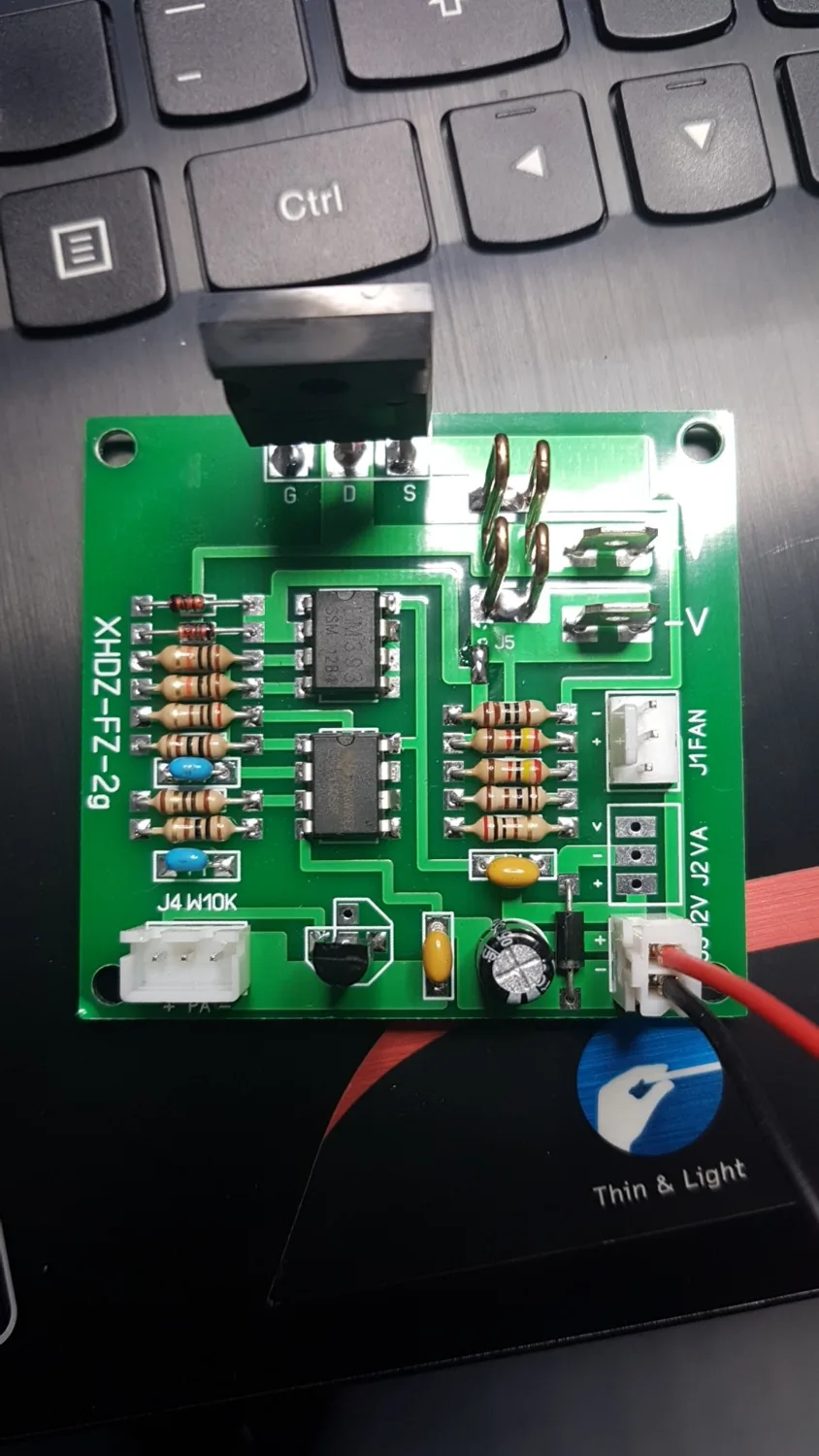 

DC 1V-100V Constant Current Source Electronic Load Board 50W Max 6A Power Tester