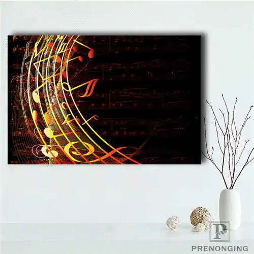 

Custom Home Decor music (2) Canvas Poster Cloth Fabric Wall Poster Print Multi Size#18-12-16-36