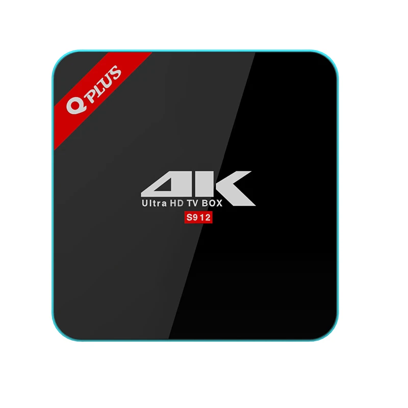 Q Plus 2G 3G/16G 32G Amlogic S912 Восьмиядерный процессор Andorid 7 1 tv BOX 2 4G/5 GHz Dual WiFi BT4.0 4K H.265