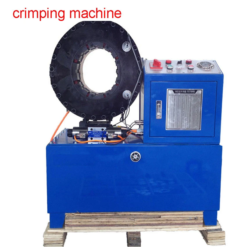 

1pc KYJ6102JX 4 Inch hydraulic hose crimping machine High quality Metalworking hydraulic pipe benders