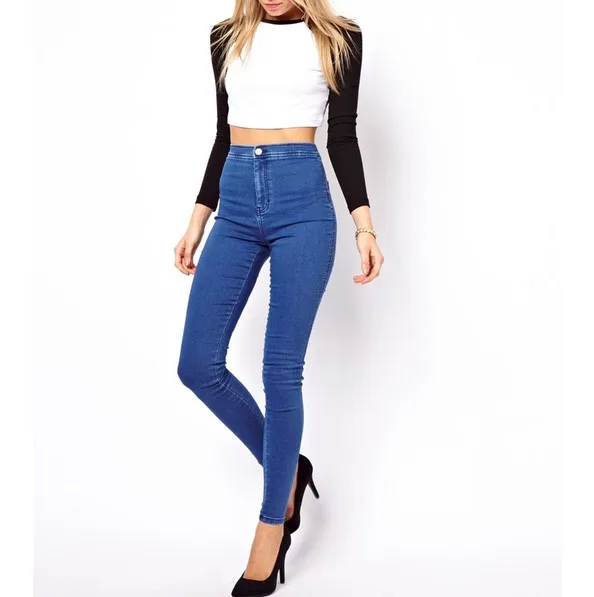 1894 New 2017 Arrival Wholesale Woman Denim Pencil Pants