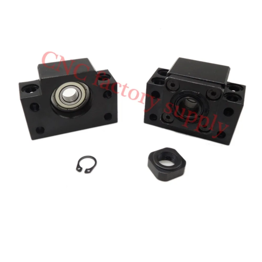 

Ballscrew End Supports1pcs BK25 + 1pcs BF25 3205 3210 ballscrew End Support CNC Parts for SFU3205 SFU3210