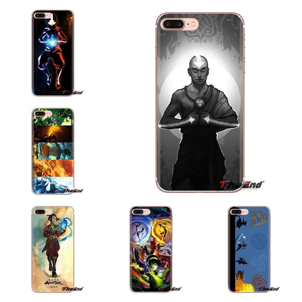 Avatar The Last Airbender For Samsung Galaxy A3 A5 A7 A9 A8 Star A6 Plus 2018 2015 2016 2017 Transparent Soft Shell Covers |