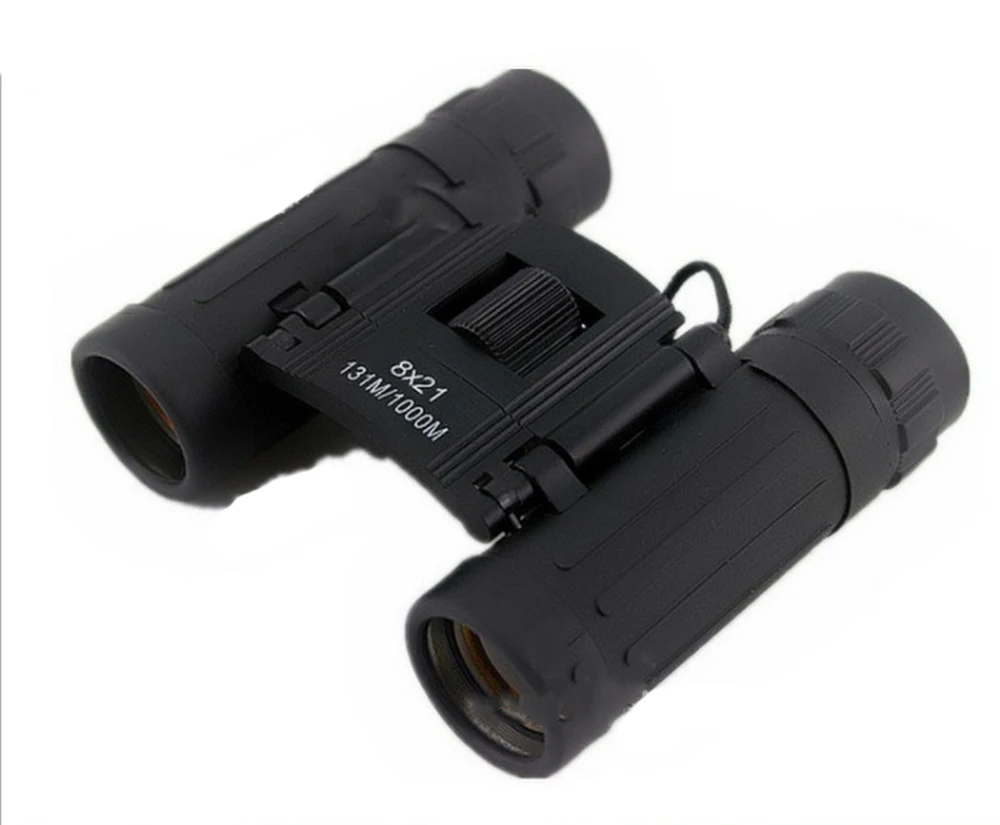 في الهواء الطلق البسيطة تلسكوب مناظير ل حفل مسرح أوبرا جيب للطي المغلفة عدسة صغيرة للسفر التنزه مراقبة الطيور