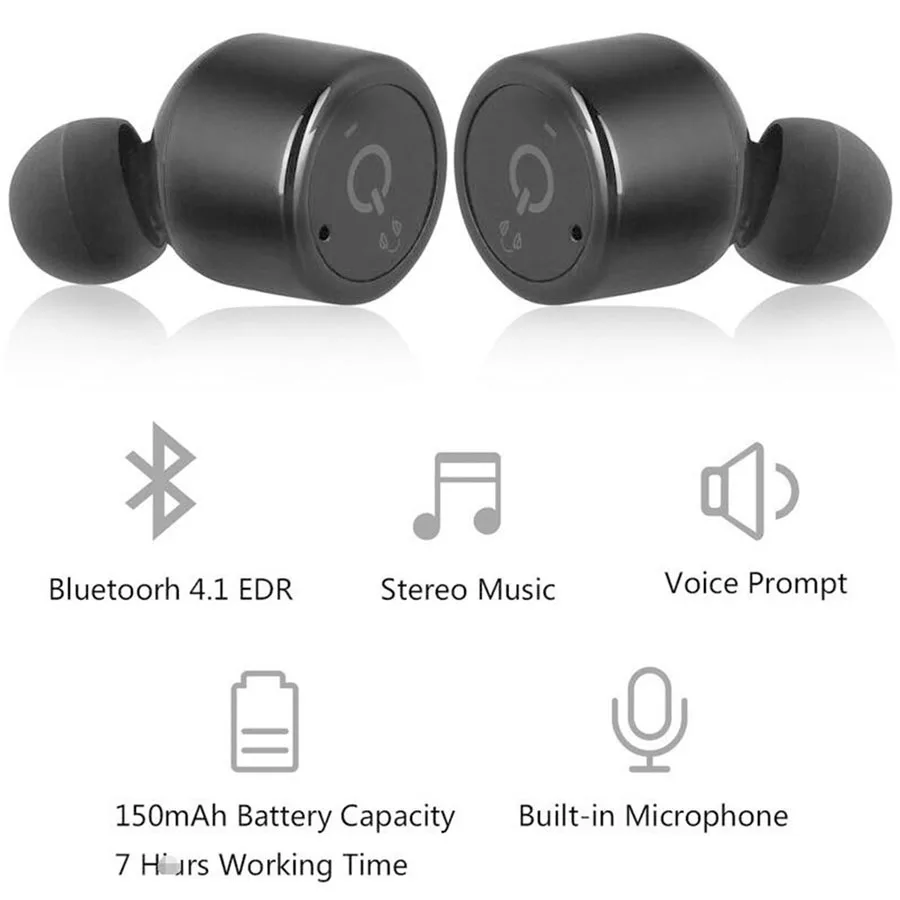 X1T Twins беспроводные Bluetooth наушники CSR 4,2 спортивные стерео наушники с микрофоном для iphone Xiami LG гарнитура