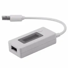 Профессиональный ЖК-дисплей USB мини-тестер напряжения и тока для монитора детектор мобильный измеритель мощности KCX-017 Лидер продаж