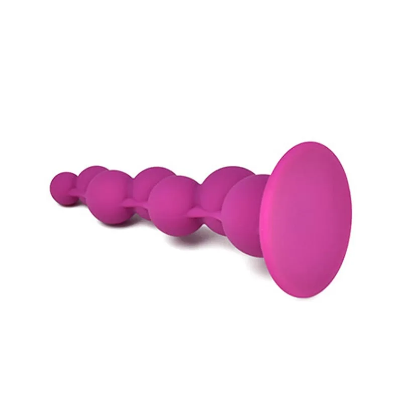 Clearance sales Anal Toys For Gay Men Silicone Anal Plug Bending Pussy Pulled Beads Butt dilator erotic Couples Adult Game