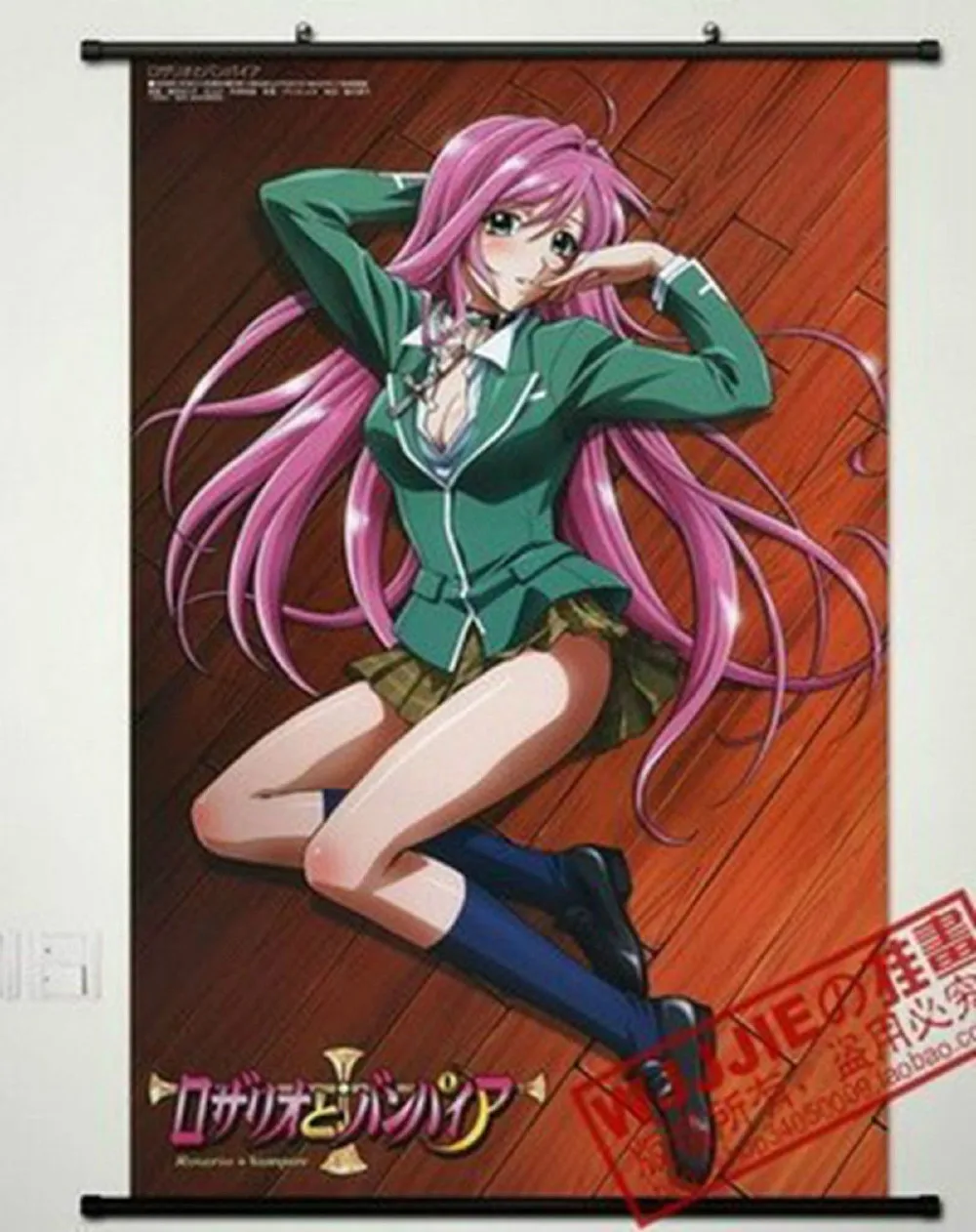 

Home Decor Anime Wall poster Scroll Rosario + Vampire